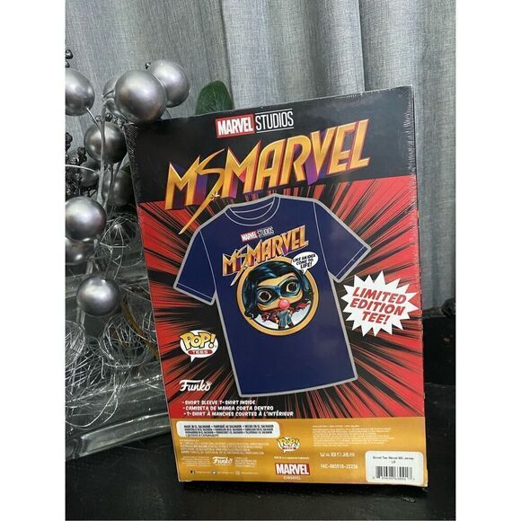 Funko POP Tees Ms Marvel Unisex T-Shirt Size 2 XL - Picture 2 of 3
